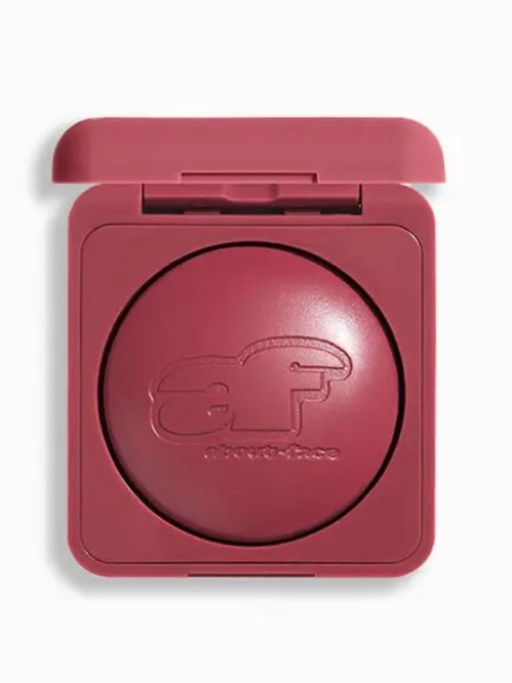 NIB About Face Cream Blush Compact in Deep Rose Pink